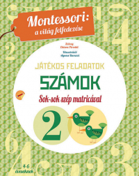 Számok - játékos feladatok, Montessori