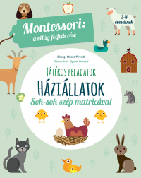 Háziállatok - játékos feladatok, Montessori