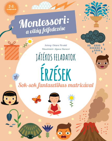 Érzések - Játékos feladatok, Montessori - foglalkoztató